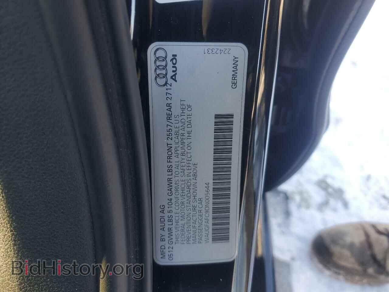 2013 AUDI A6 - VIN: WAUGFAFC9DN005644 - Photo 12