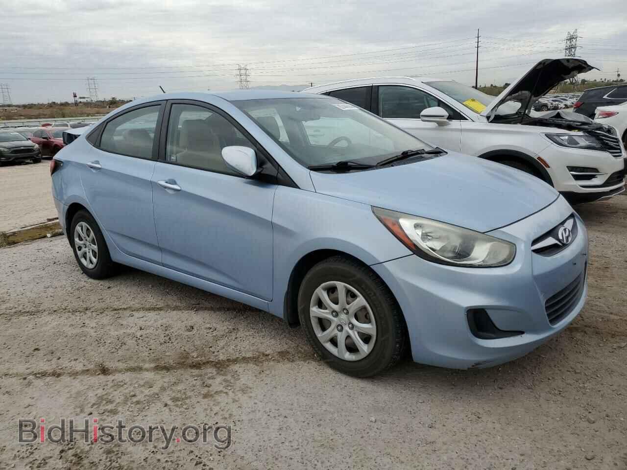 2013 HYUNDAI ACCENT - VIN: KMHCT4AE2DU318430 - Фото 4