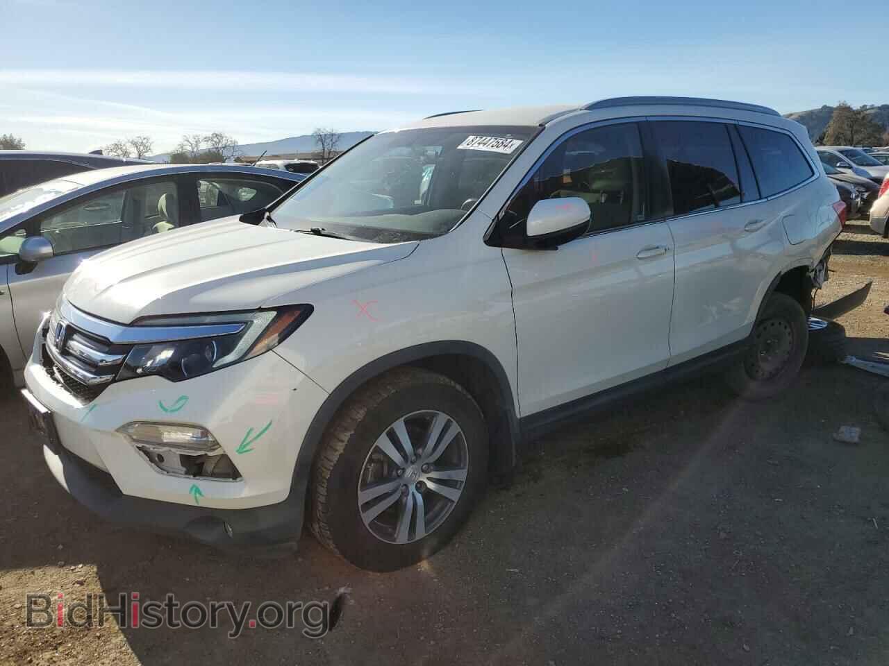 Фотография 5FNYF6H36GB032854 - HONDA PILOT 2016