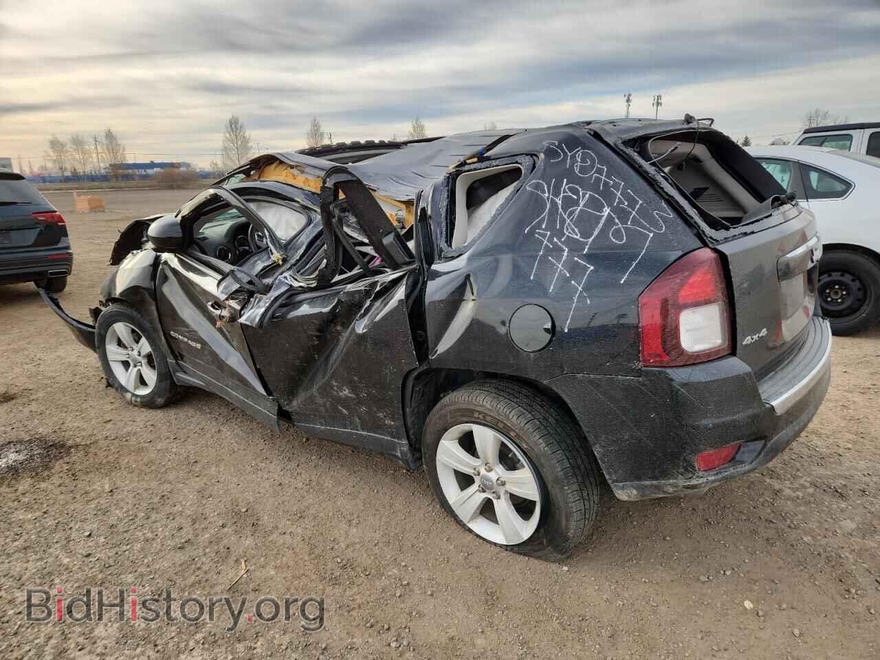 2016 JEEP COMPASS - VIN: 1C4NJDAB2GD721451 - Фото 2