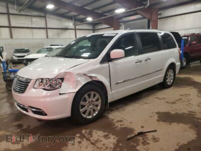 2015 Chrysler MINIVAN Touring, белый — VIN 2C4RC1BG5FR664954, Copart