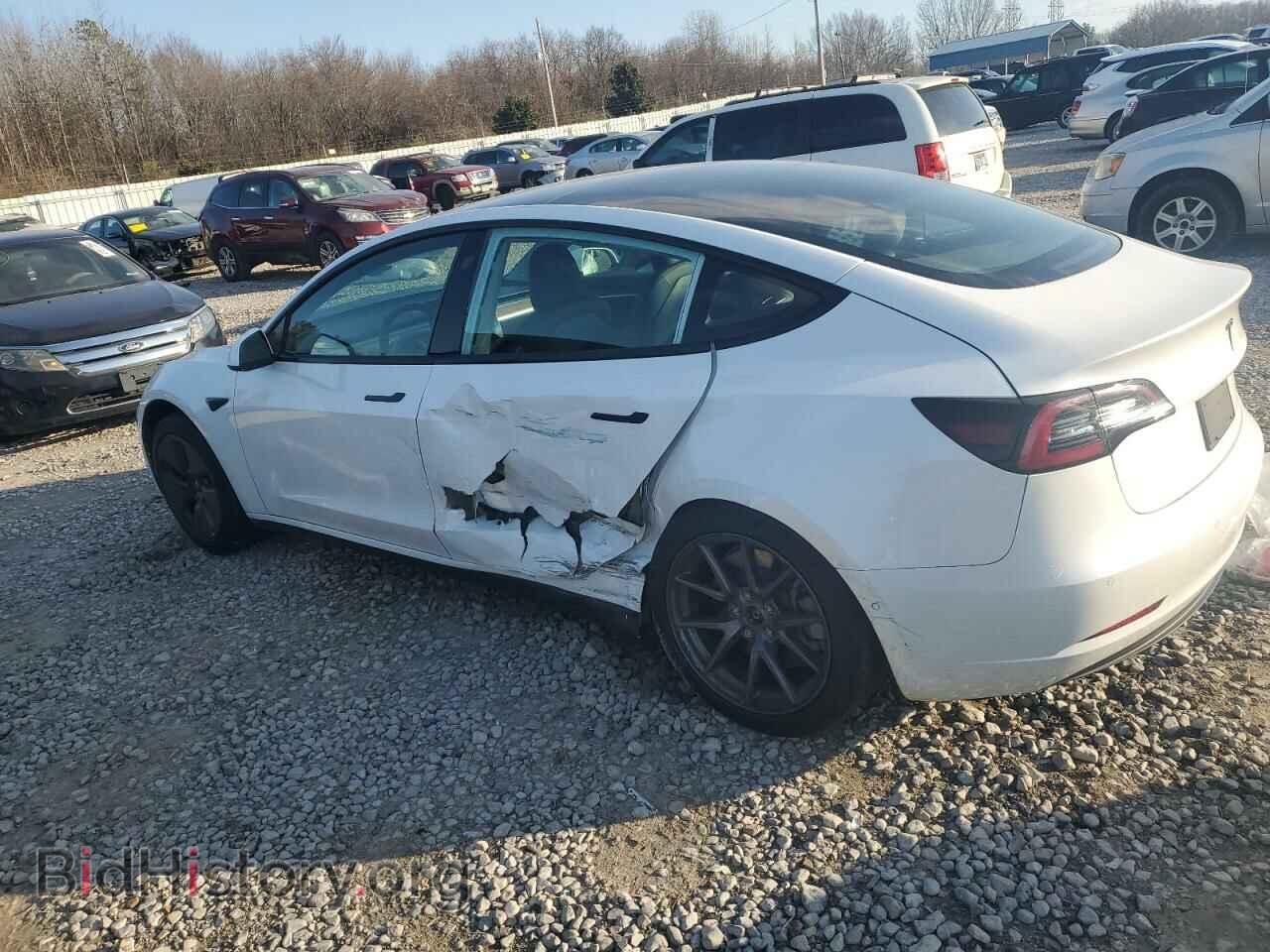 2021 TESLA MODEL 3 - VIN: 5YJ3E1EA8MF093993 - Фото 2