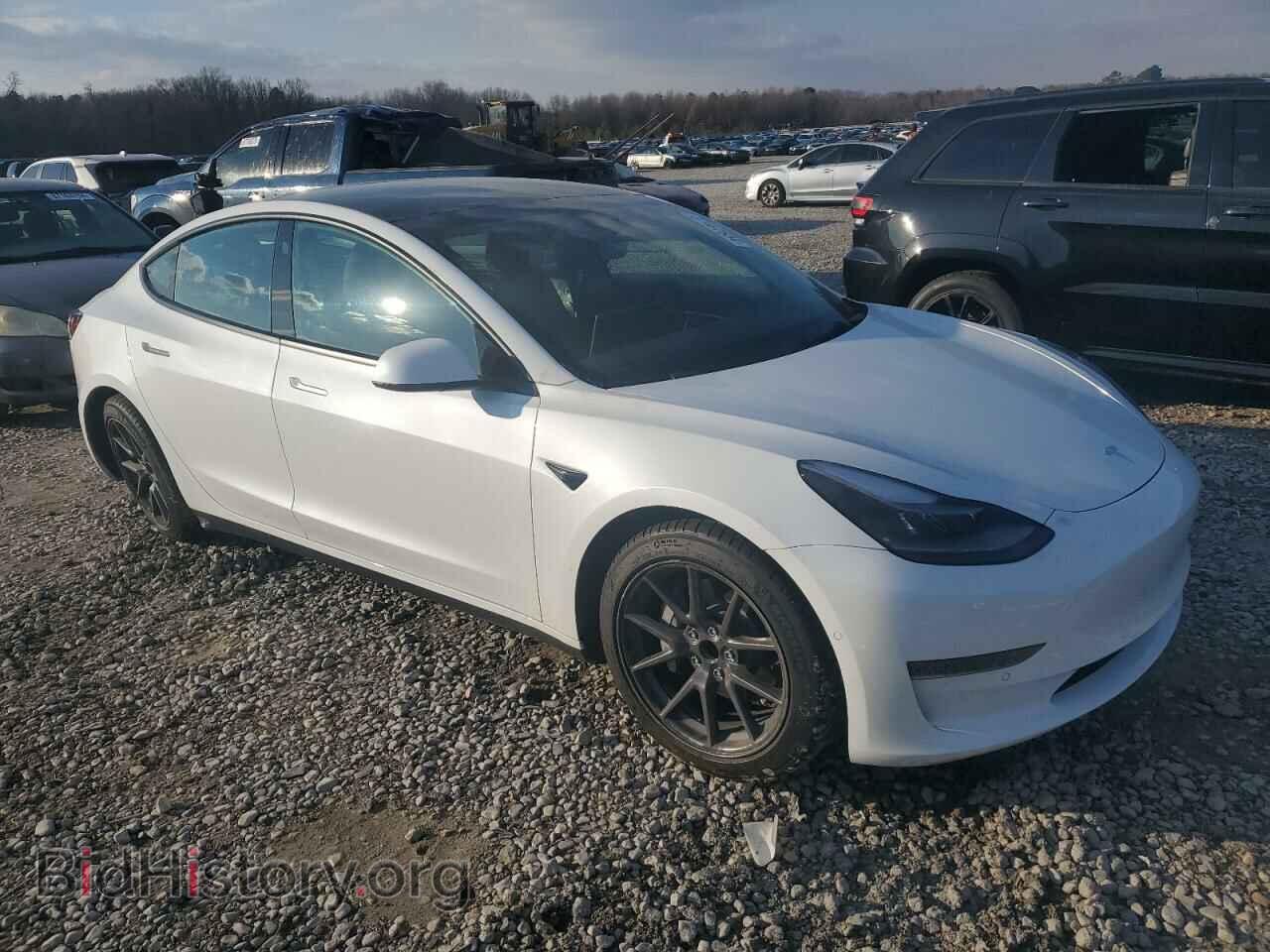 2021 TESLA MODEL 3 - VIN: 5YJ3E1EA8MF093993 - Фото 4