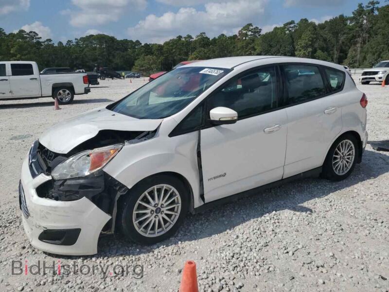 2014 Ford CMAX SE (VIN 1FADP5AU2EL503570) — photo 1 of 15, Copart, damage: front end