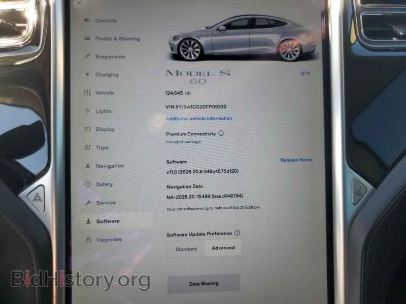 2013 Tesla MODEL S (VIN 5YJSA1CG2DFP09332) — фото 9 из 12