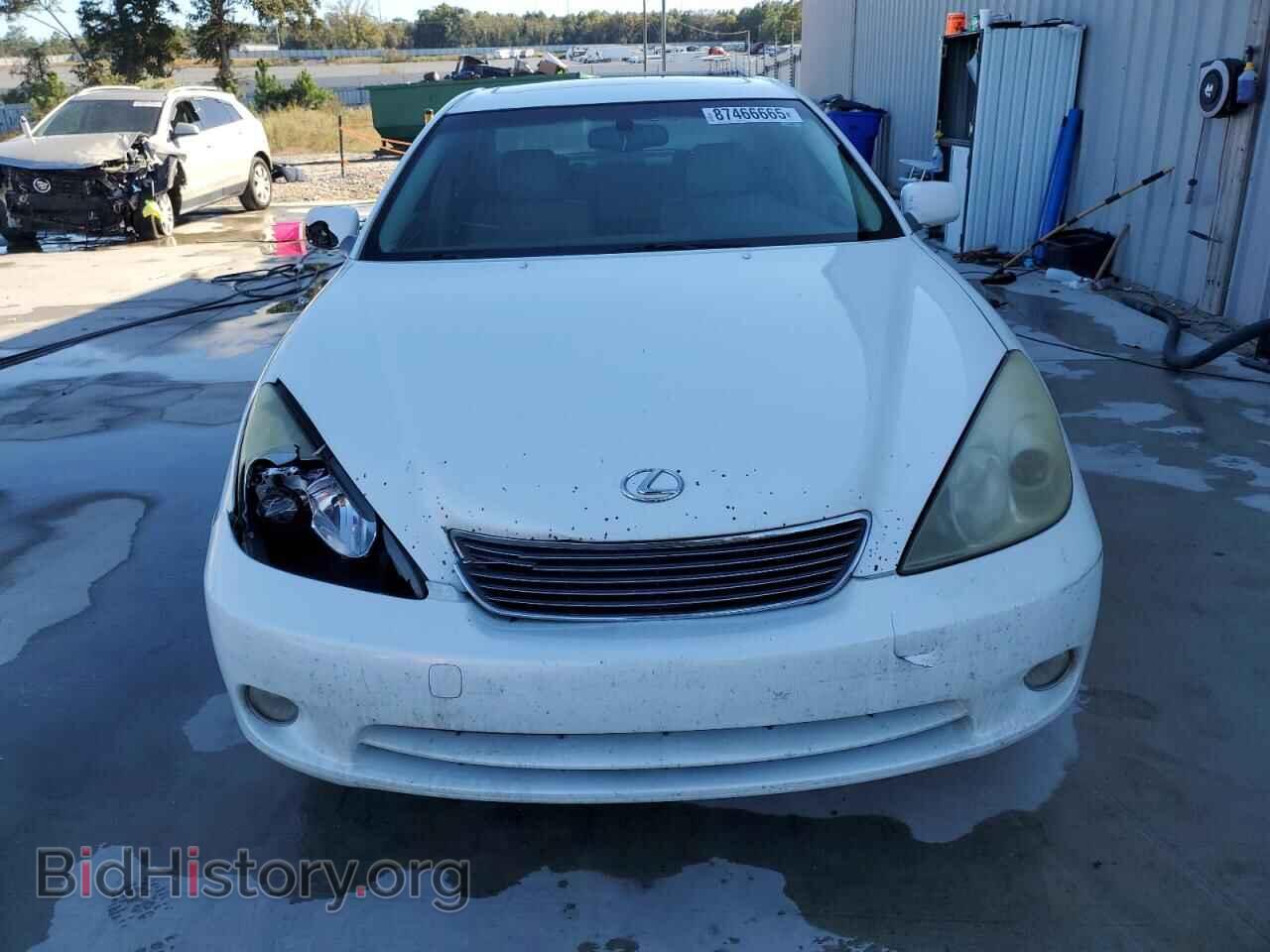 2005 LEXUS ES330 - VIN: JTHBA30G555128392 - Фото 5
