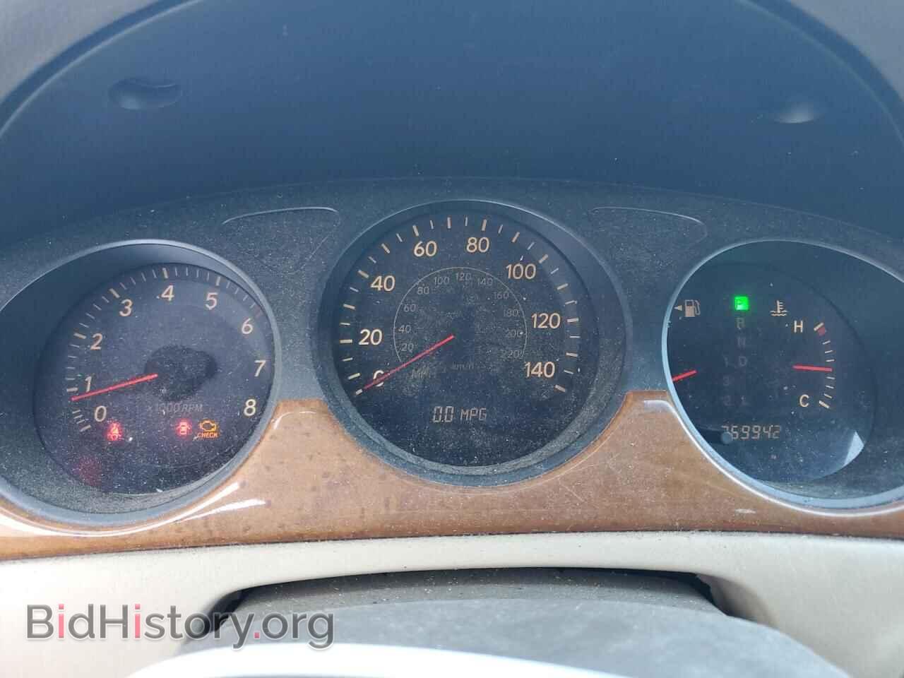 2005 LEXUS ES330 - VIN: JTHBA30G555128392 - Фото 9