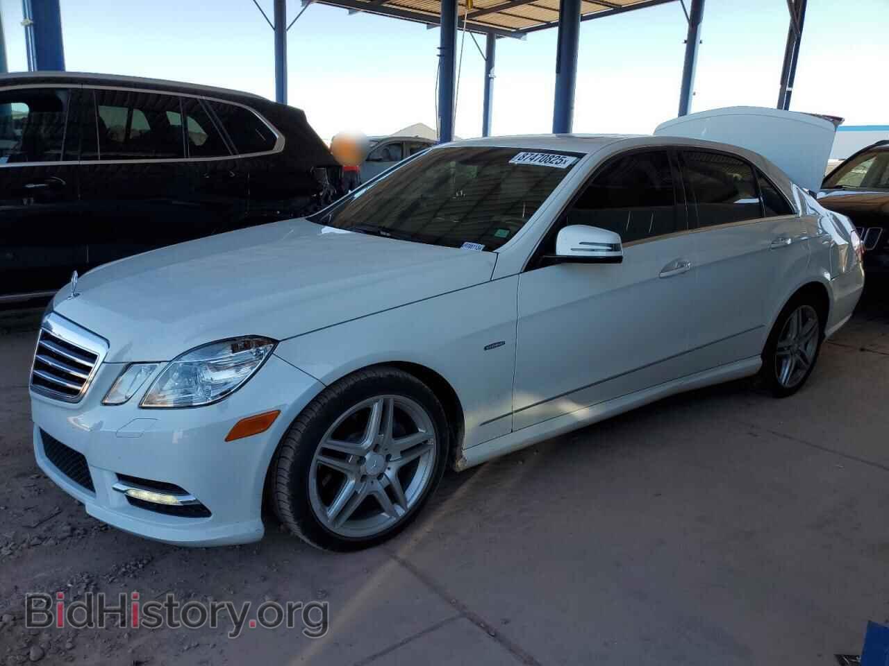 Photo WDDHF5KB8CA544294 - MERCEDES-BENZ E-CLASS 2012