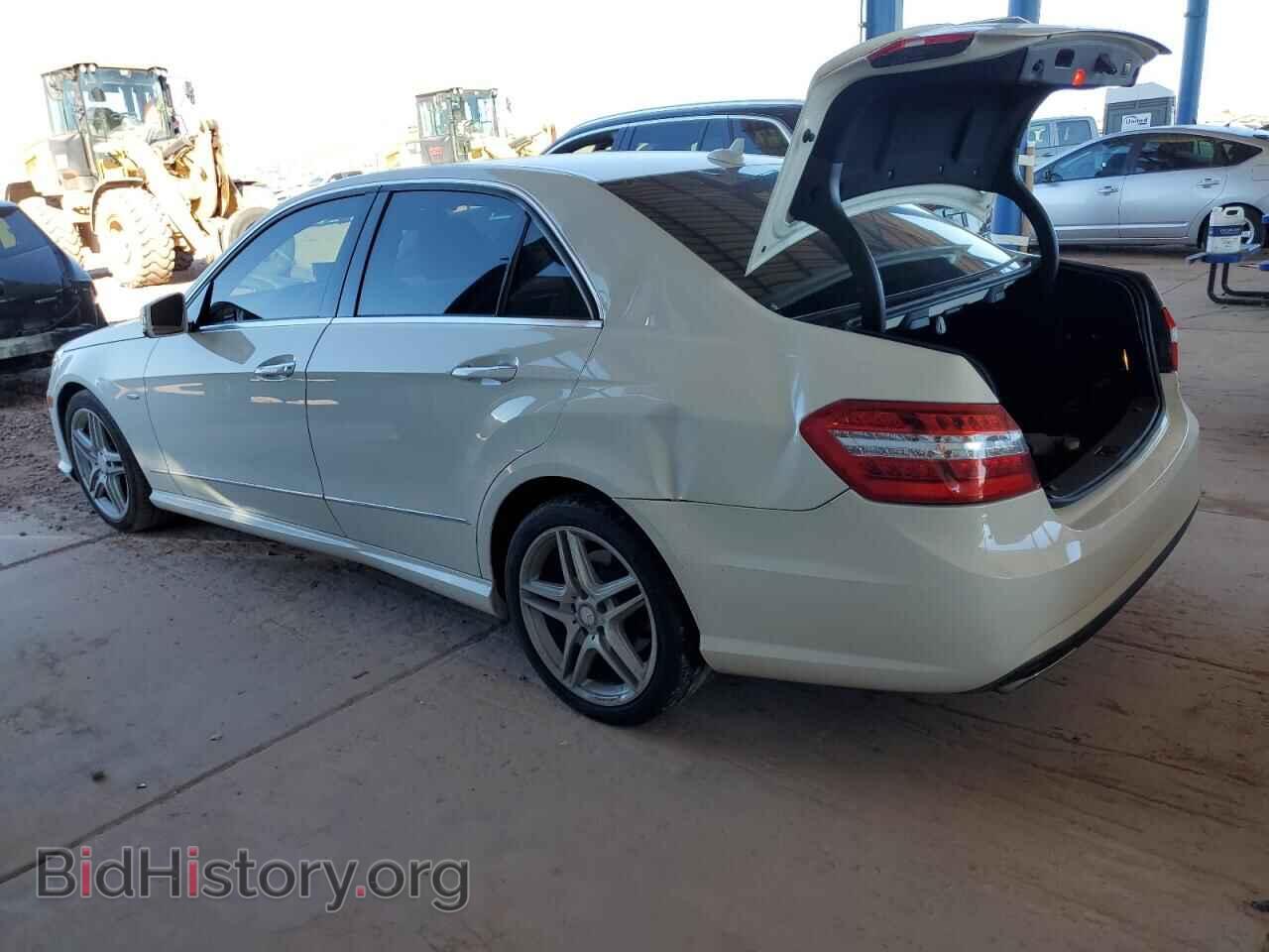 2012 MERCEDES-BENZ E-CLASS - VIN: WDDHF5KB8CA544294 - Фото 2