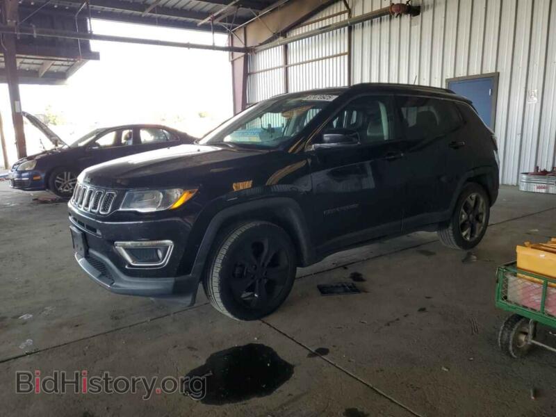 2020 Jeep COMPASS Limited (VIN 3C4NJDCB0LT185374) — фото 1 из 13, Copart, повреждение: бок