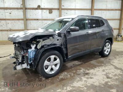 2020 Jeep COMPASS Latitude, серый — VIN 3C4NJDBB9LT174973, Copart