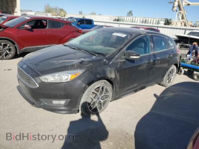 2015 Ford FOCUS SE, black — VIN 1FADP3K29FL380207, Copart