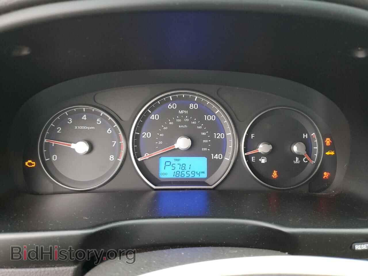 2010 HYUNDAI SANTA FE - VIN: 5NMSGDAB1AH402610 - Фото 9