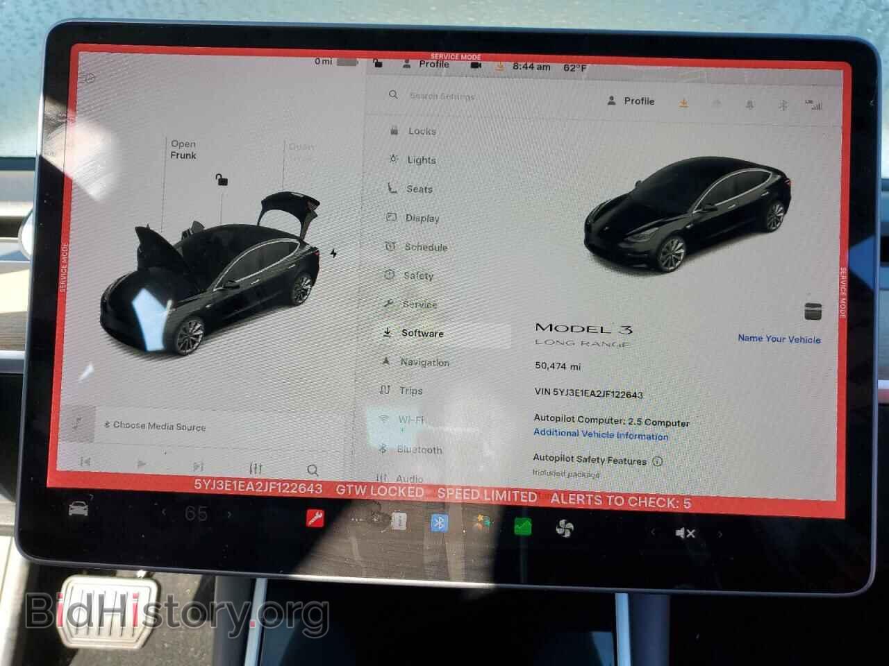2018 TESLA MODEL 3 - VIN: 5YJ3E1EA2JF122643 - Photo 9