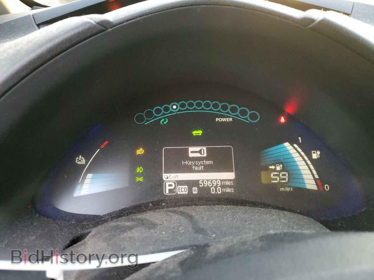 2014 NISSAN LEAF - VIN: 1N4AZ0CP1EC337372 - Фото 9