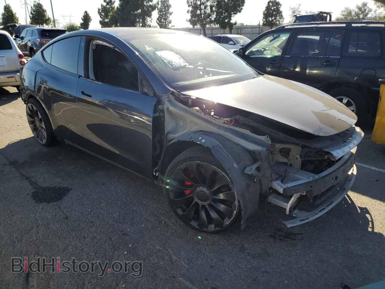2022 TESLA MODEL Y - VIN: 7SAYGDEF6NF349257 - Фото 4