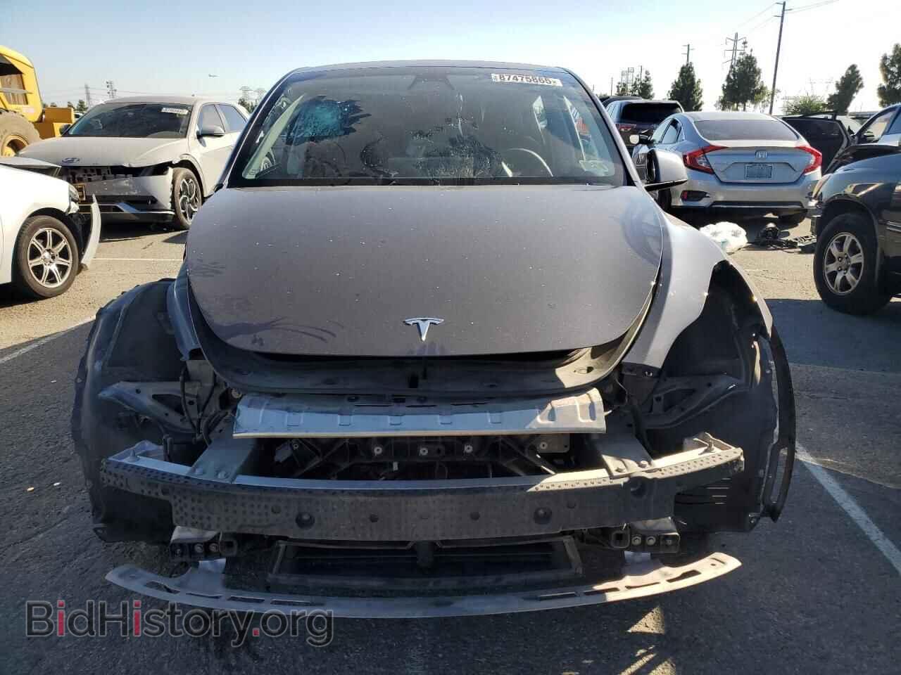 2022 TESLA MODEL Y - VIN: 7SAYGDEF6NF349257 - Фото 5