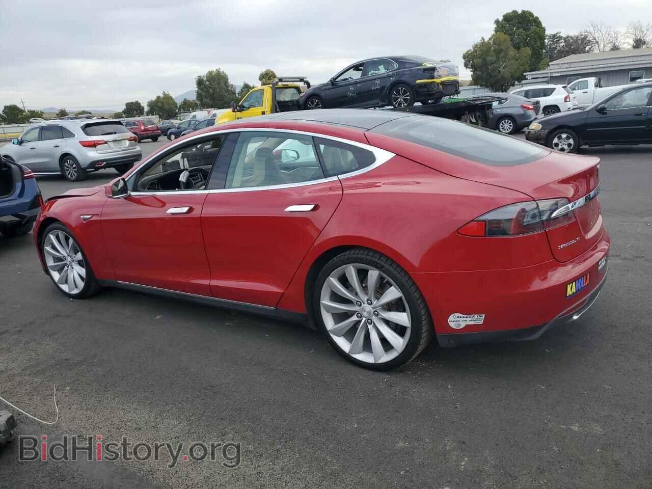 2014 TESLA MODEL S - VIN: 5YJSA1H19EFP52927 - Photo 2