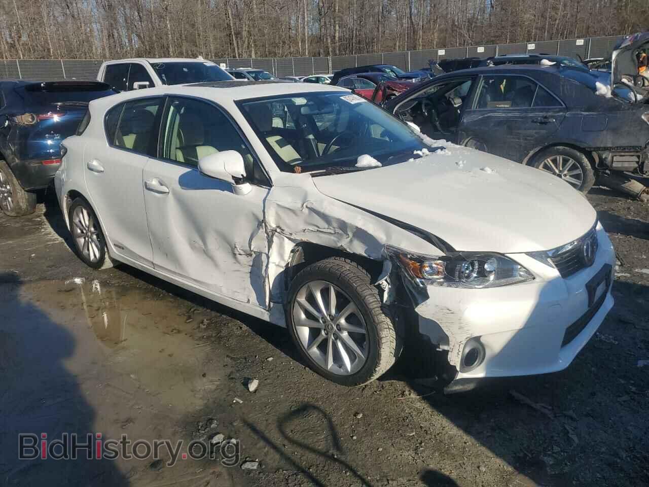 2013 LEXUS CT 200 - VIN: JTHKD5BH8D2147334 - Фото 4