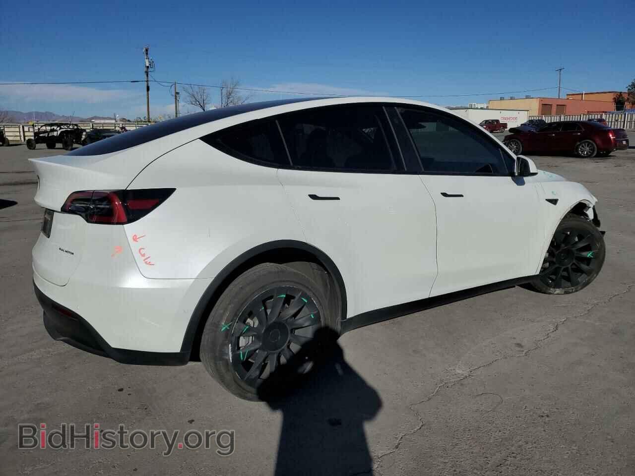 2022 TESLA MODEL Y - VIN: 7SAYGDEE0NF480773 - Фото 3