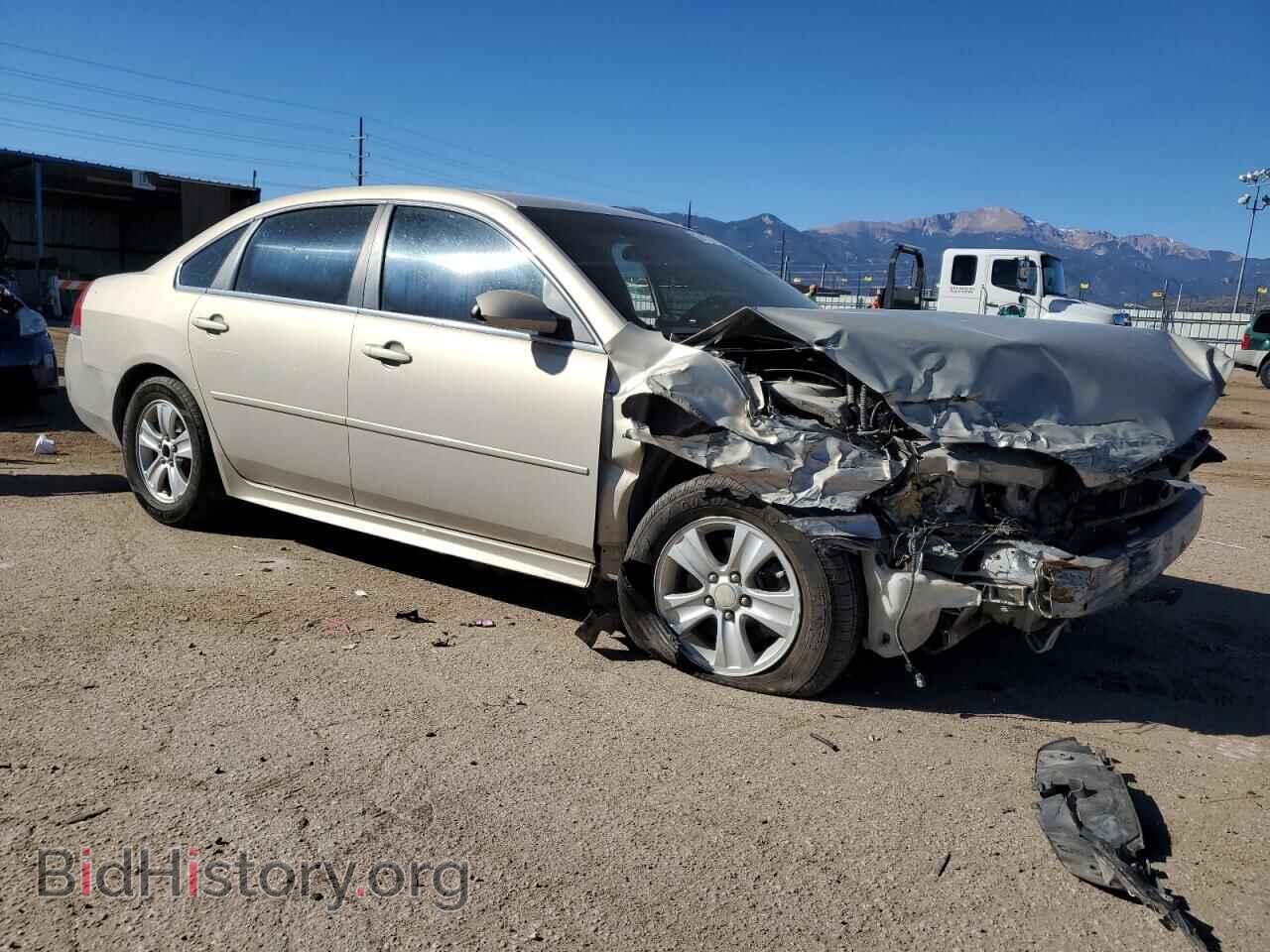 2012 CHEVROLET IMPALA - VIN: 2G1WF5E38C1211599 - Фото 4