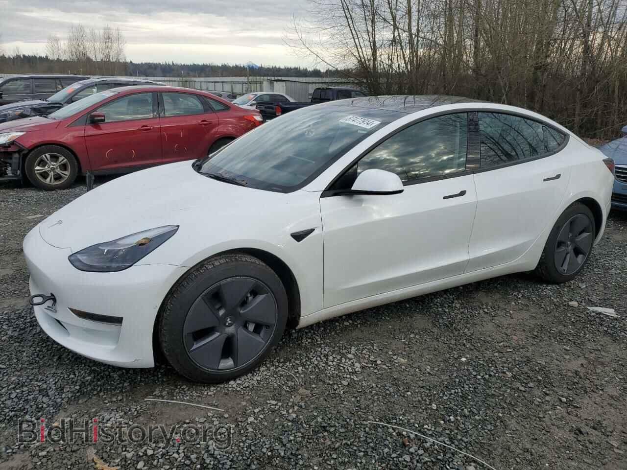 Photo 5YJ3E1EA7NF245103 - TESLA MODEL 3 2022