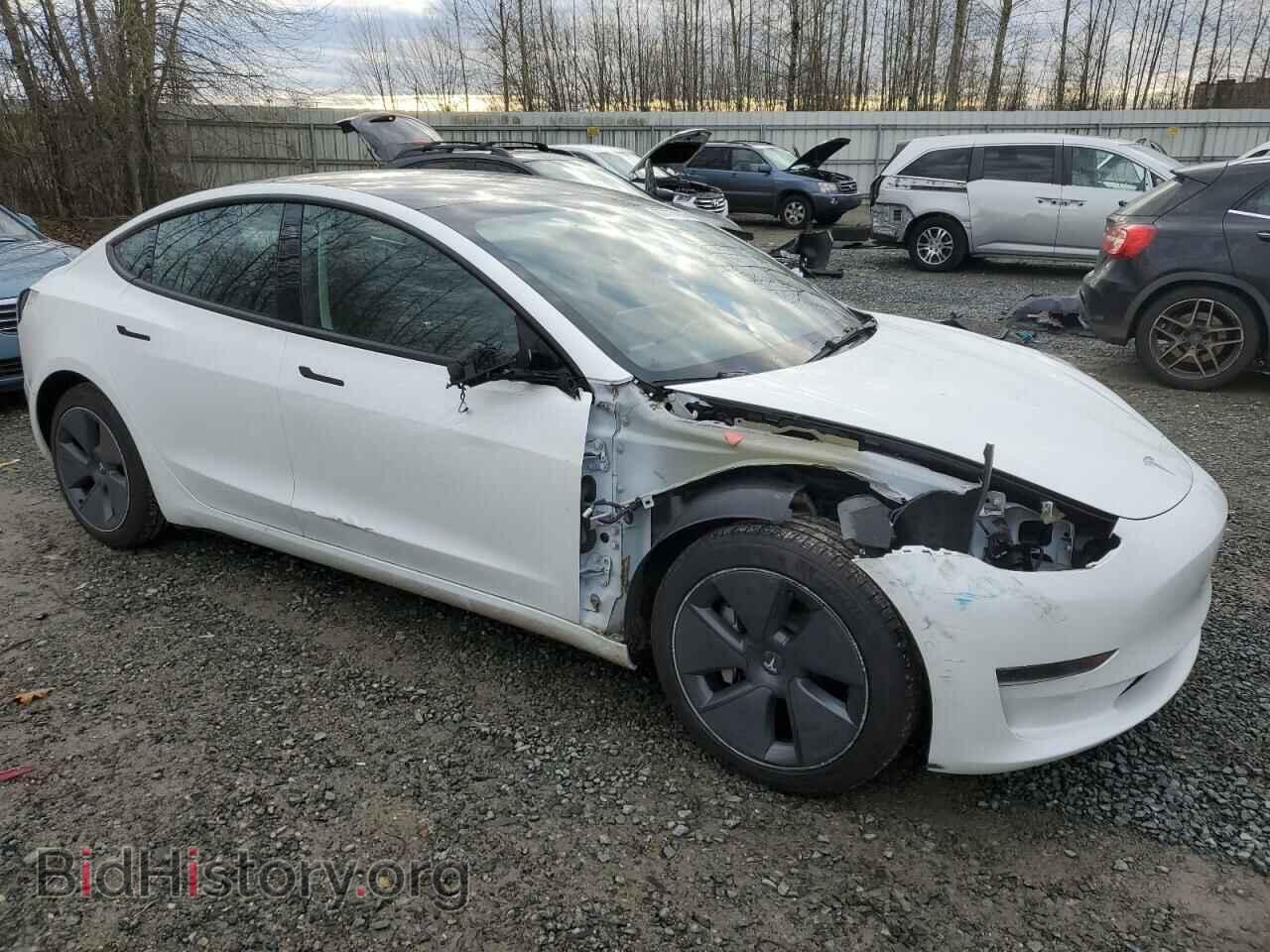 2022 TESLA MODEL 3 - VIN: 5YJ3E1EA7NF245103 - Фото 4