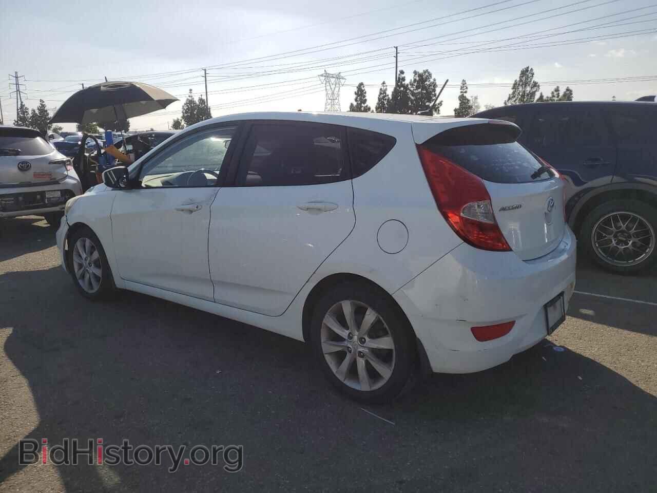 2012 HYUNDAI ACCENT - VIN: KMHCU5AE4CU021984 - Фото 2