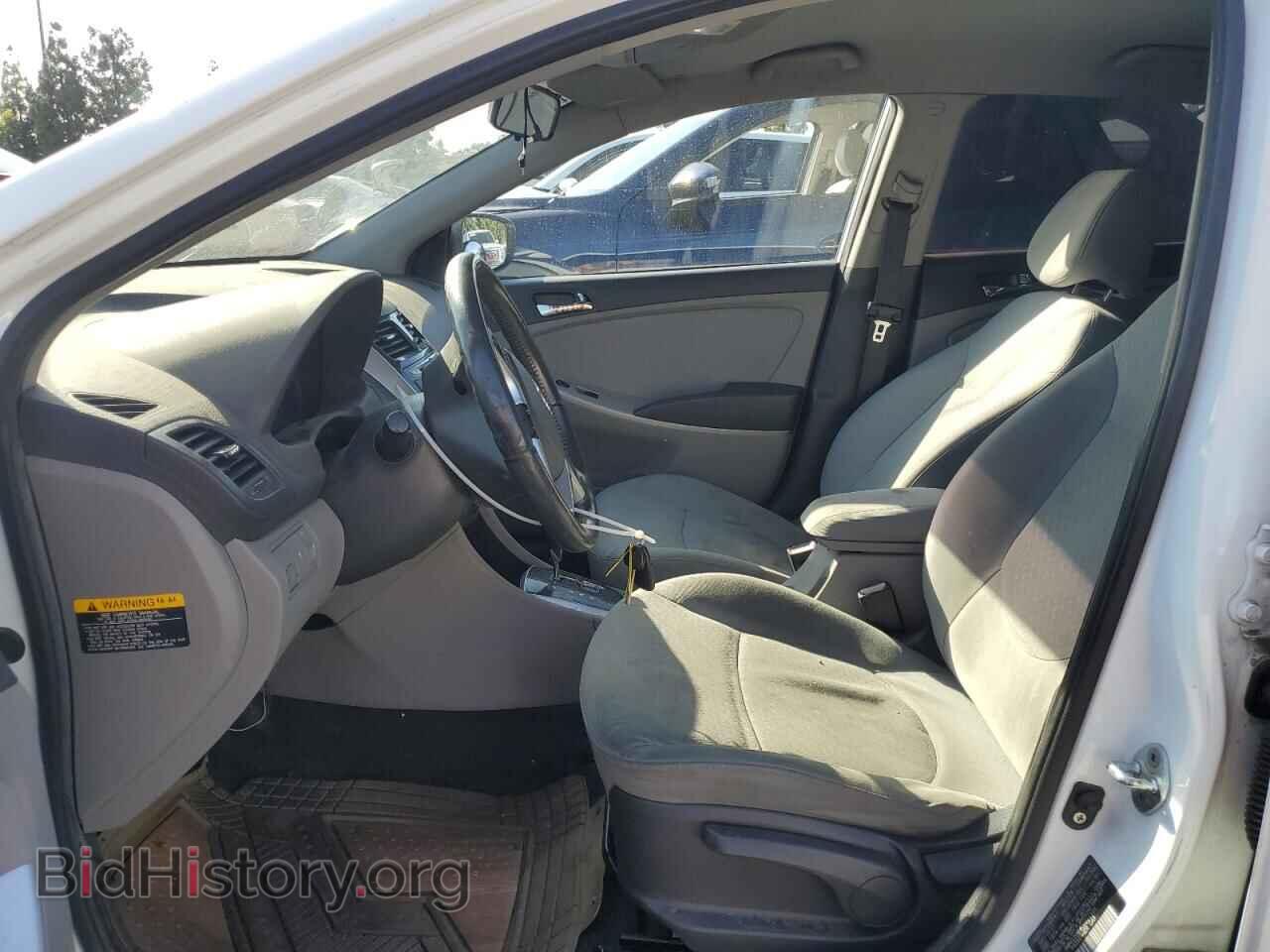 2012 HYUNDAI ACCENT - VIN: KMHCU5AE4CU021984 - Фото 7