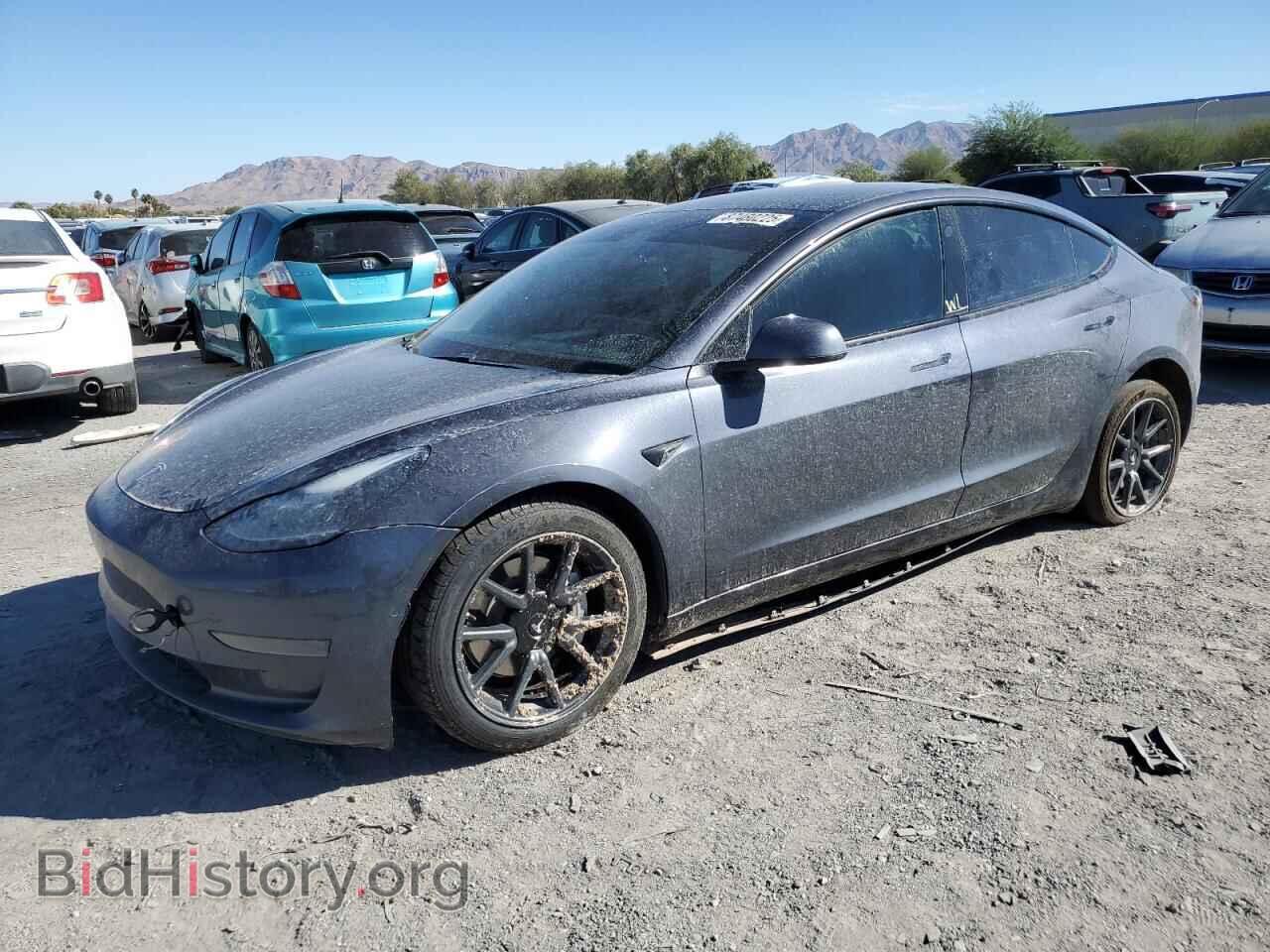 Photo 5YJ3E1EA7MF025863 - TESLA MODEL 3 2021
