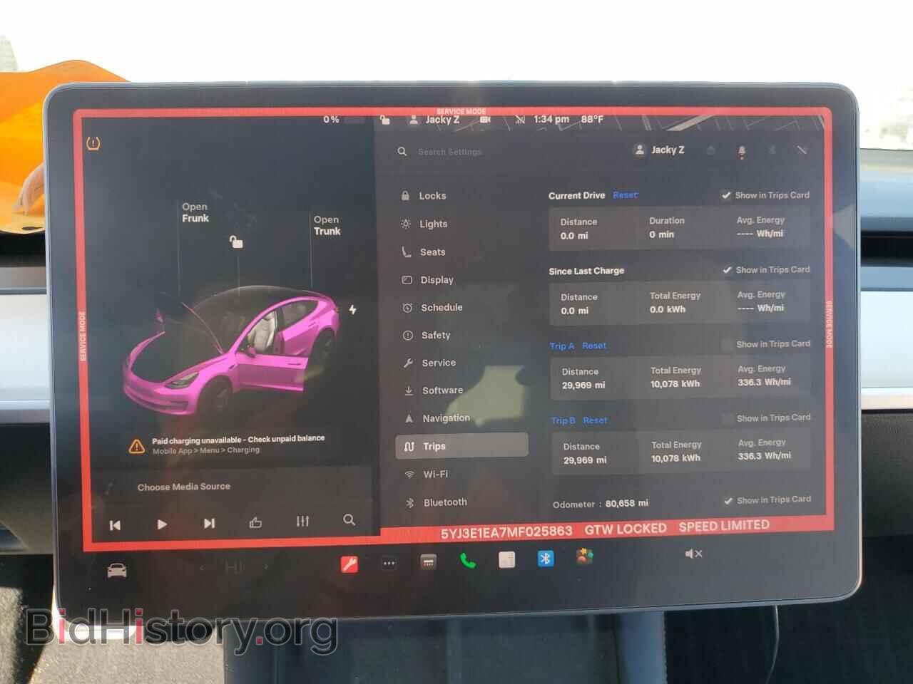 2021 TESLA MODEL 3 - VIN: 5YJ3E1EA7MF025863 - Photo 9
