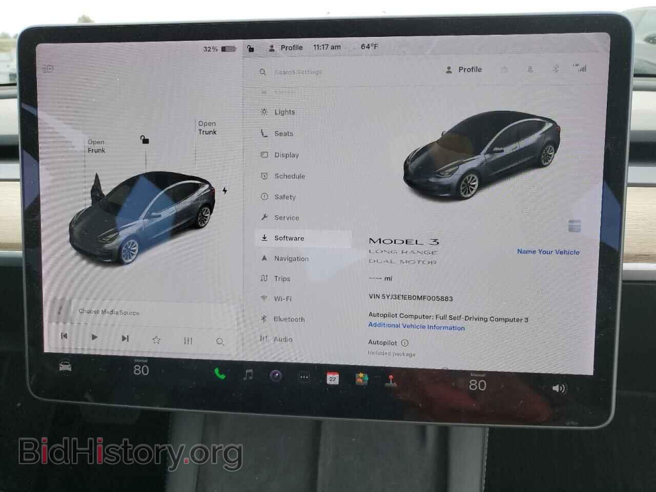 2021 TESLA MODEL 3 - VIN: 5YJ3E1EB0MF005883 - Фото 9