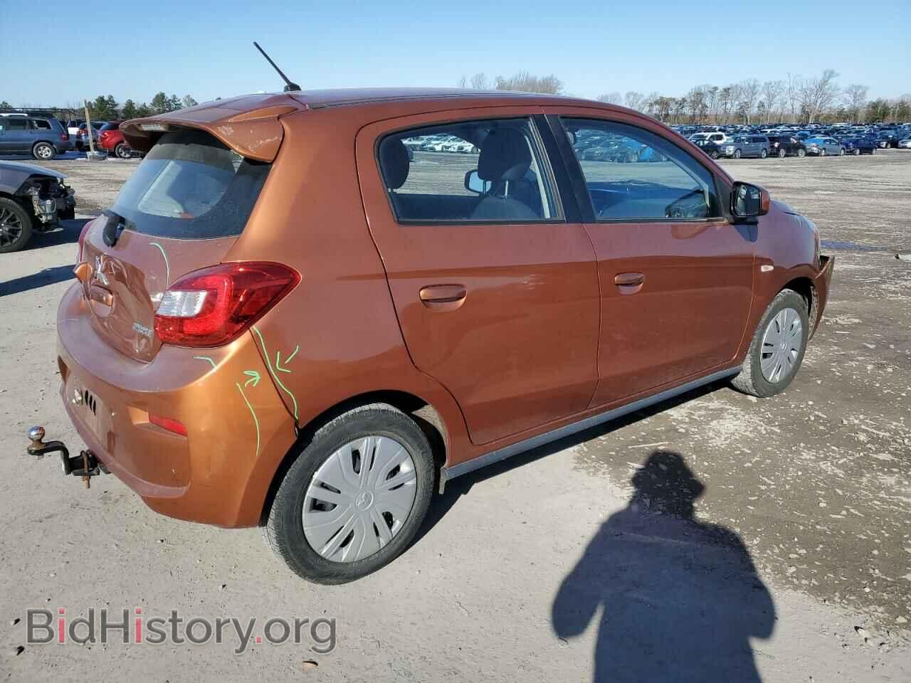 2019 MITSUBISHI MIRAGE - VIN: ML32A3HJ0KH004805 - Фото 3