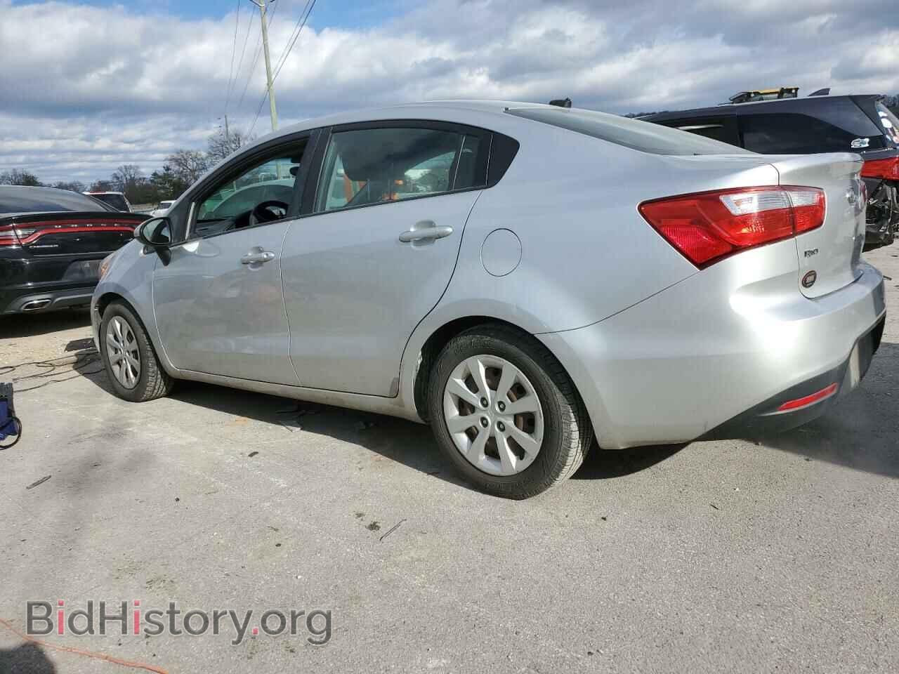 2012 KIA RIO - VIN: KNADM4A3XC6058329 - Фото 2
