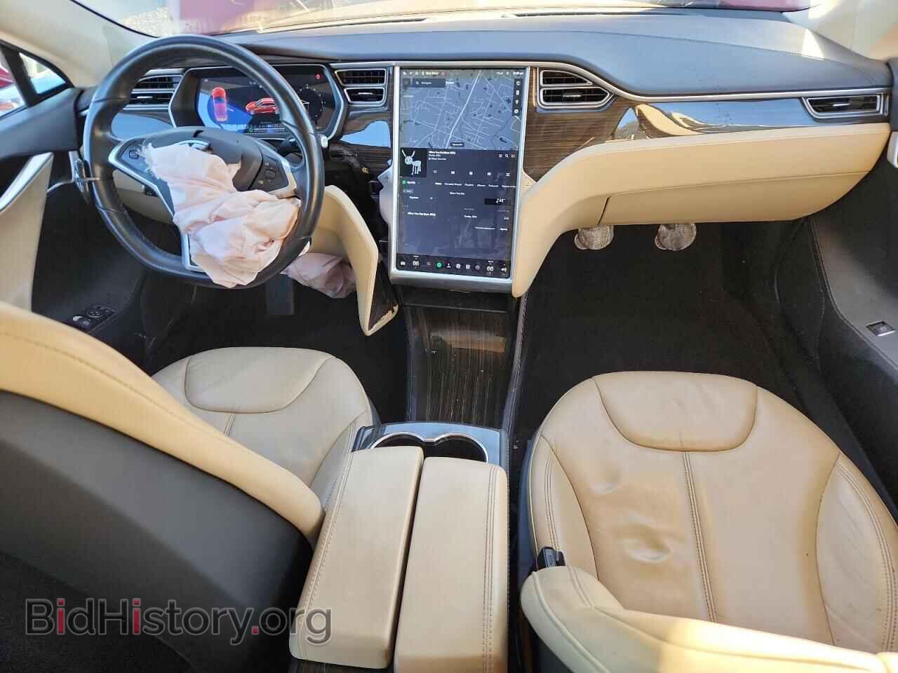 2014 TESLA MODEL S - VIN: 5YJSA1H12EFP55491 - Фото 8
