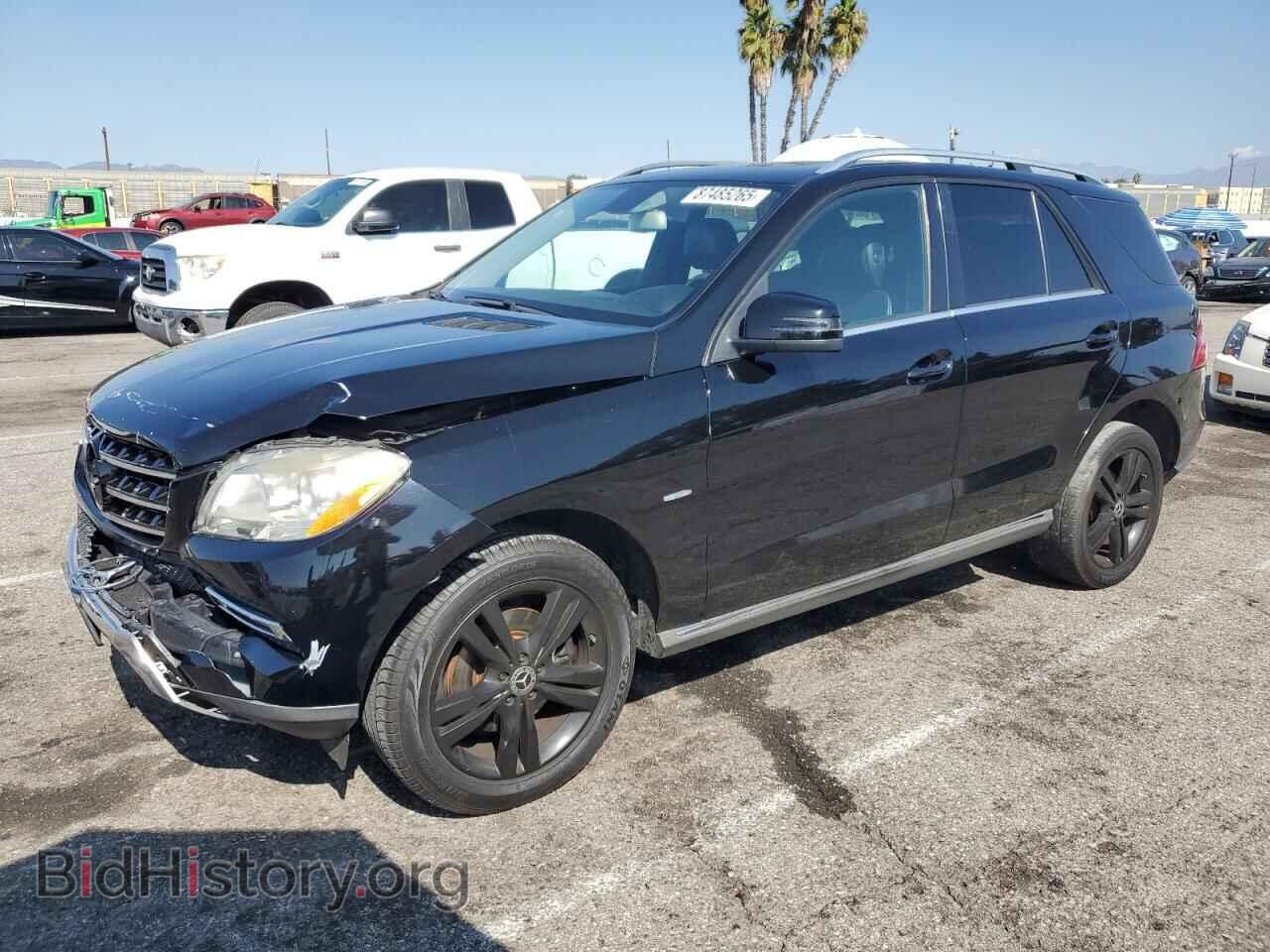 Photo 4JGDA2EB1CA061663 - MERCEDES-BENZ M-CLASS 2012