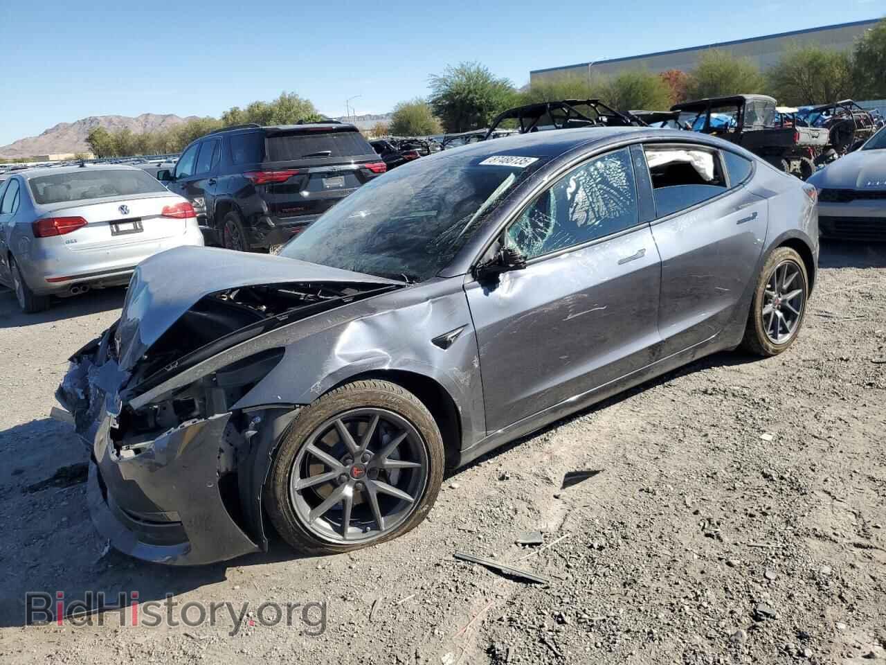Photo 5YJ3E1EA9MF878247 - TESLA MODEL 3 2021