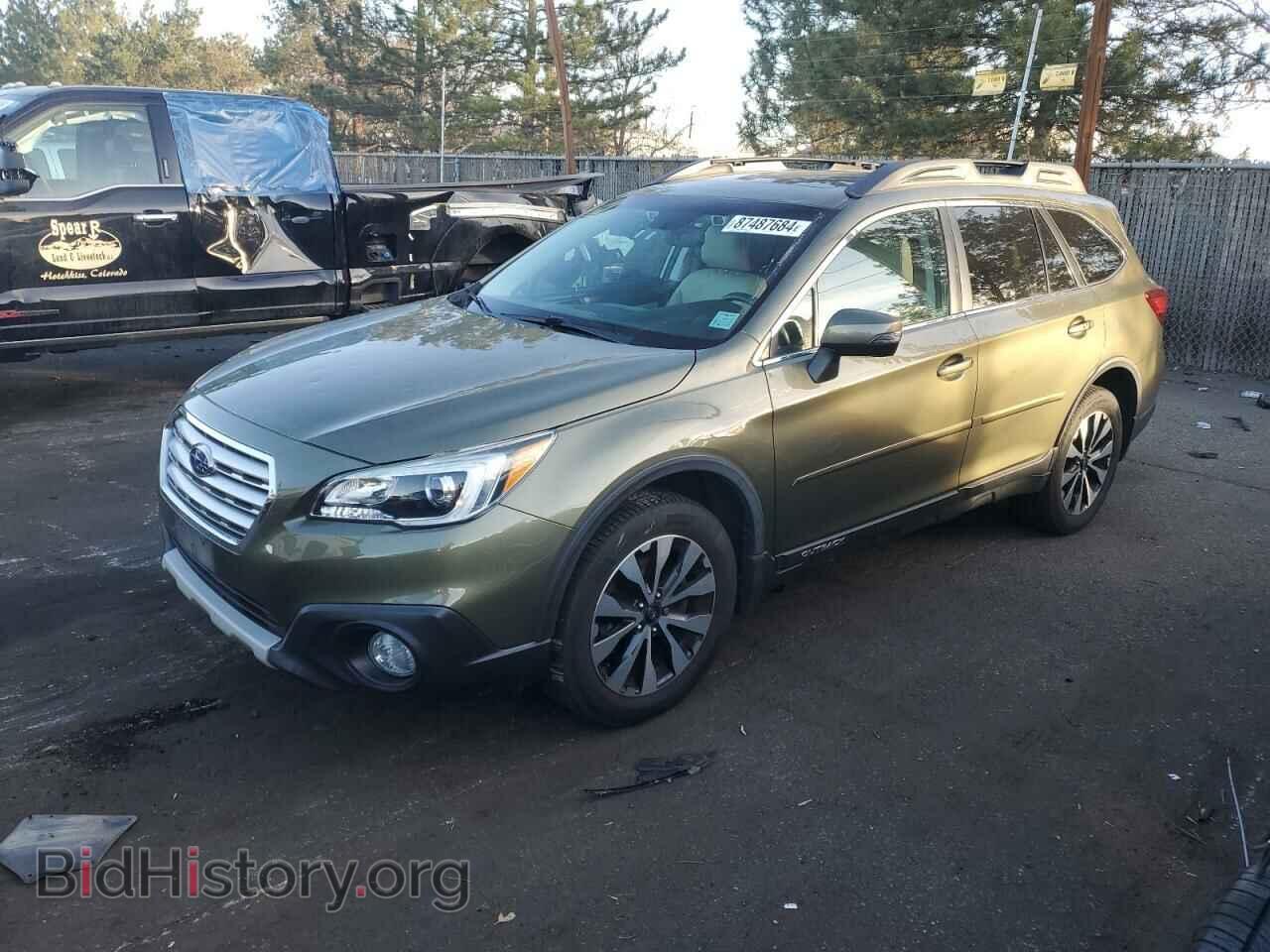 Фотография 4S4BSANC2F3296833 - SUBARU OUTBACK 2015