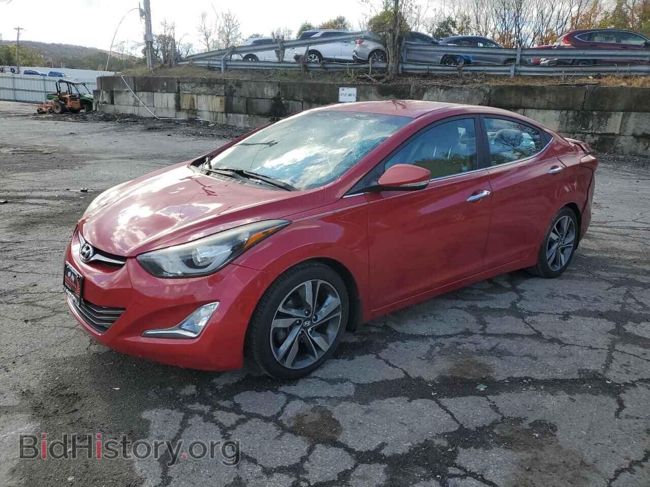 Photo KMHDH4AE2FU453934 - HYUNDAI ELANTRA 2015