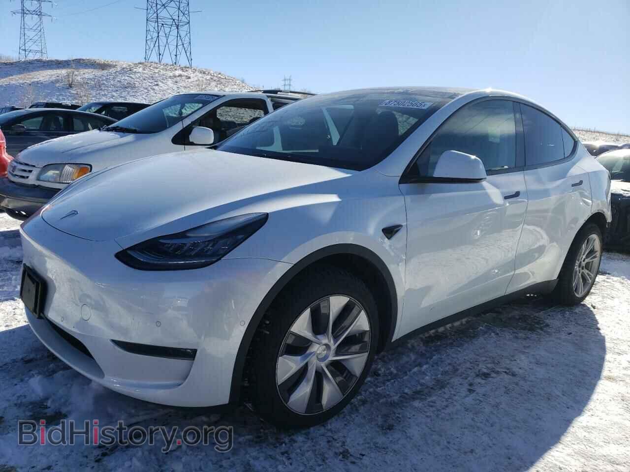Photo 7SAYGAEE8NF426278 - TESLA MODEL Y 2022