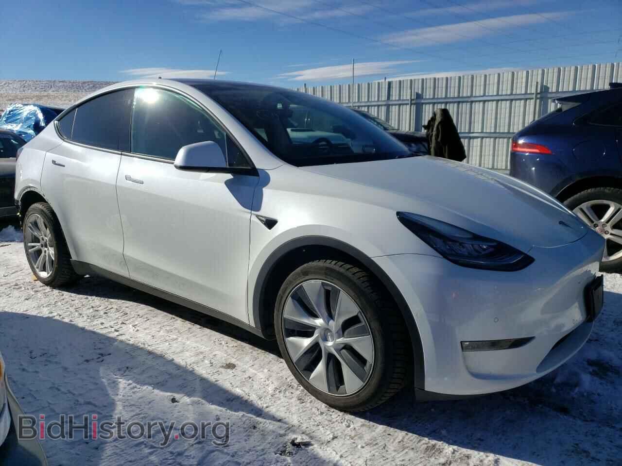 2022 TESLA MODEL Y - VIN: 7SAYGAEE8NF426278 - Фото 4