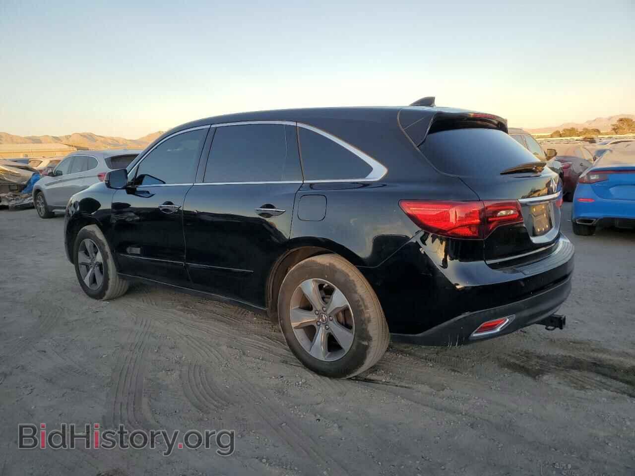 2014 ACURA MDX - VIN: 5FRYD3H29EB015652 - Фото 2