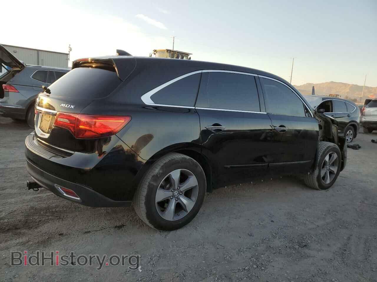 2014 ACURA MDX - VIN: 5FRYD3H29EB015652 - Фото 3