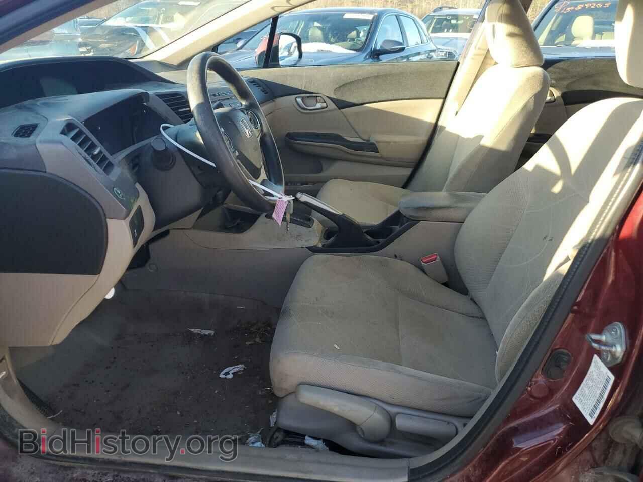 2012 HONDA CIVIC - VIN: 2HGFB2F55CH578275 - Фото 7