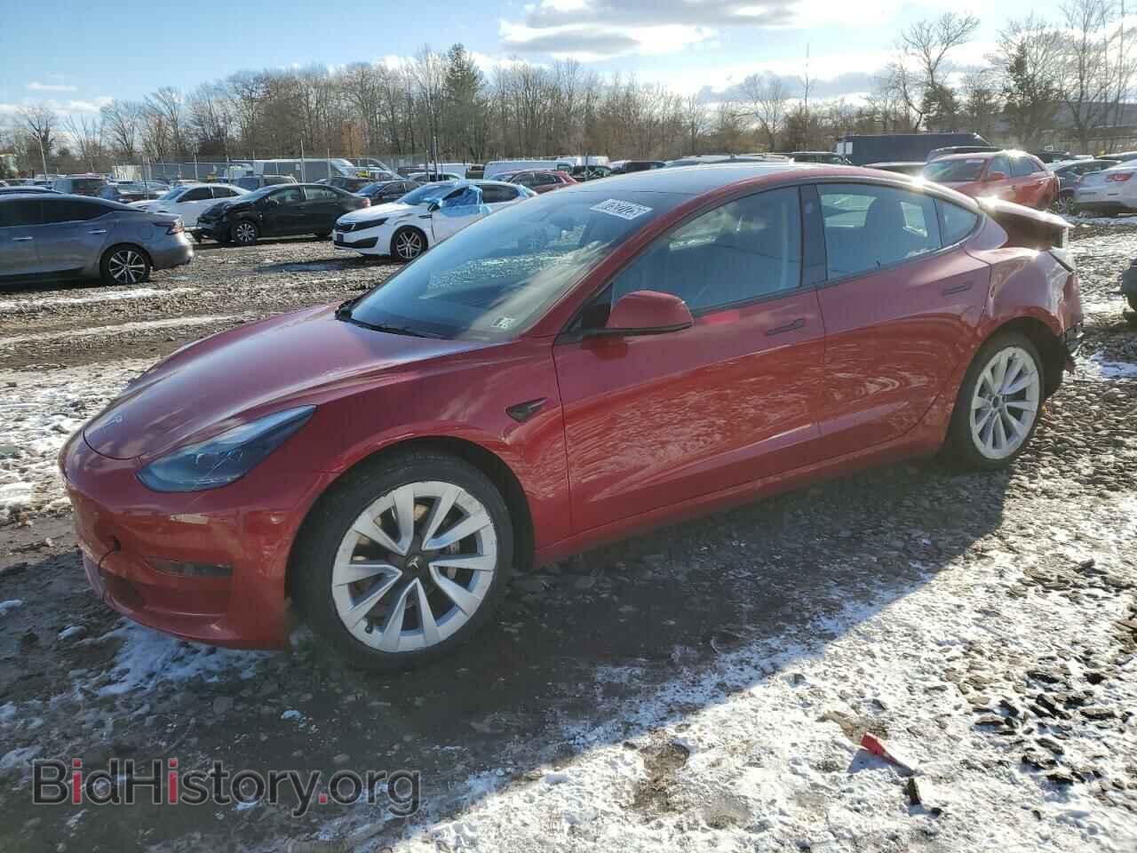 Фотография 5YJ3E1EA4NF369149 - TESLA MODEL 3 2022