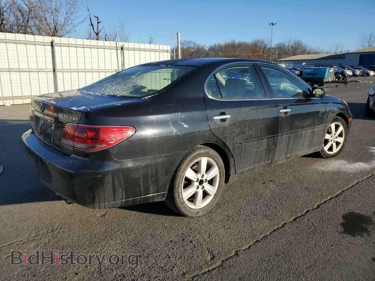 2005 LEXUS ES330 - VIN: JTHBA30G355132845 - Фото 3
