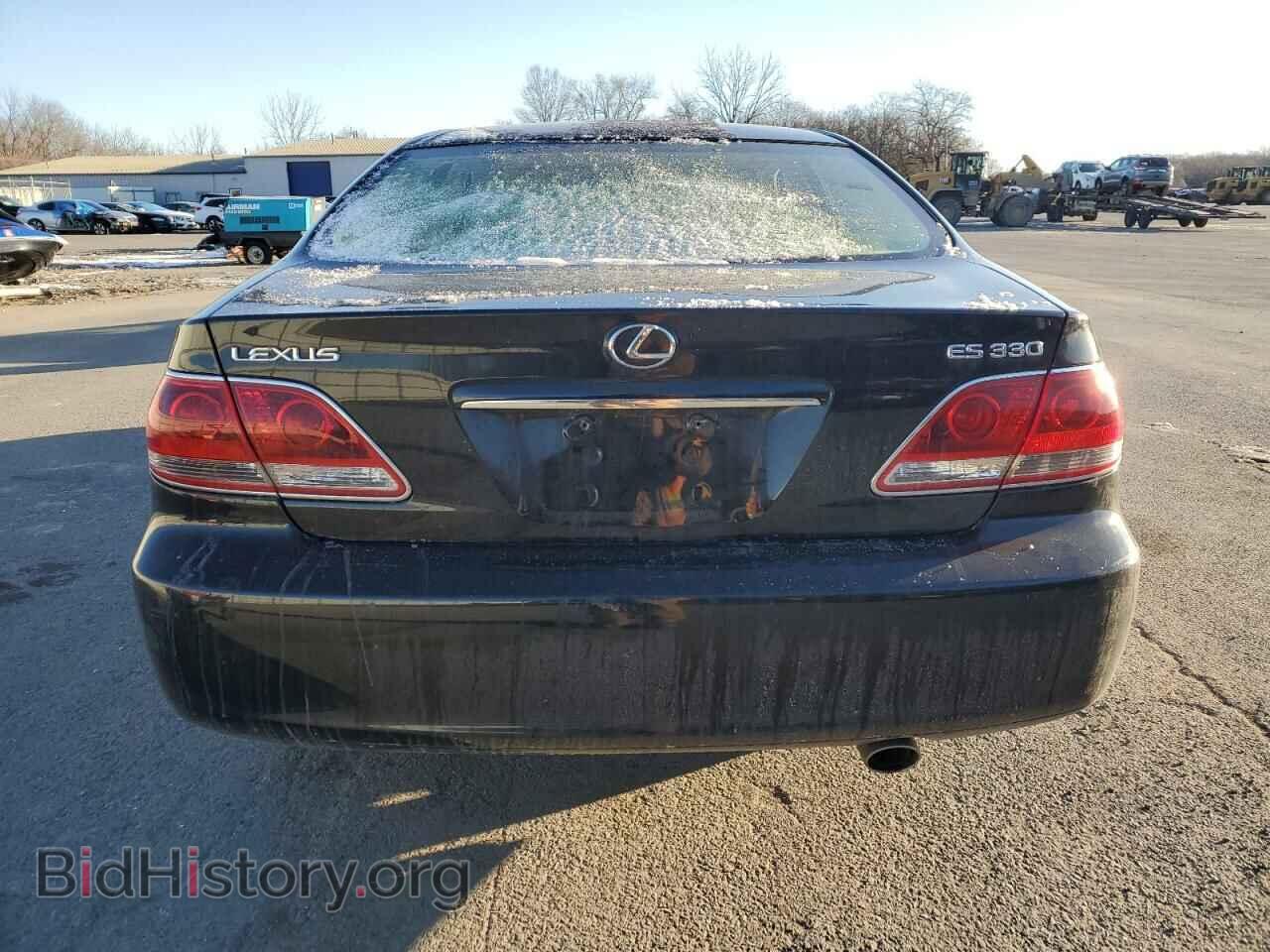 2005 LEXUS ES330 - VIN: JTHBA30G355132845 - Фото 6