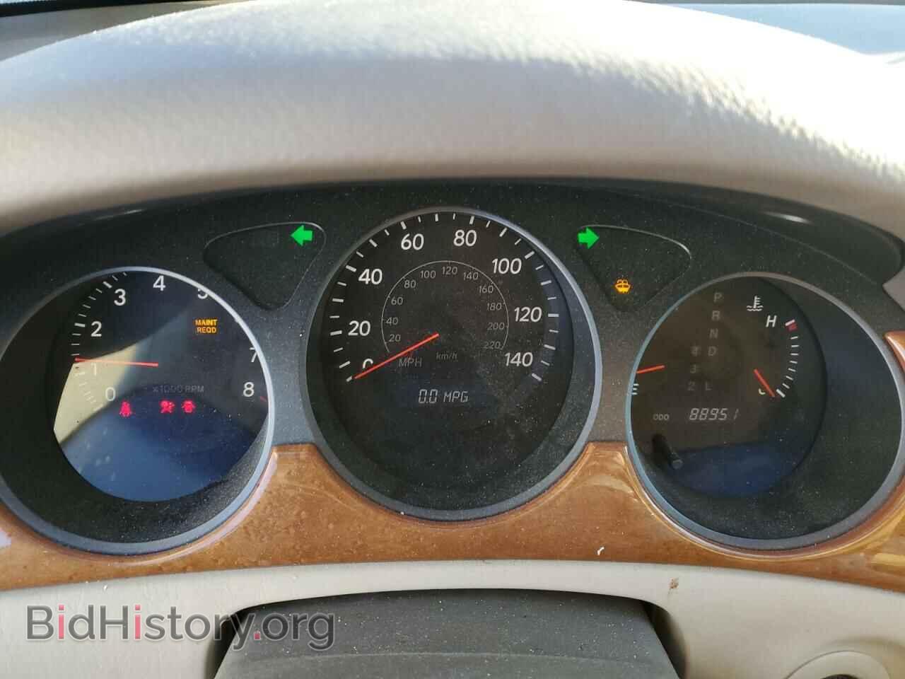 2005 LEXUS ES330 - VIN: JTHBA30G355132845 - Фото 9