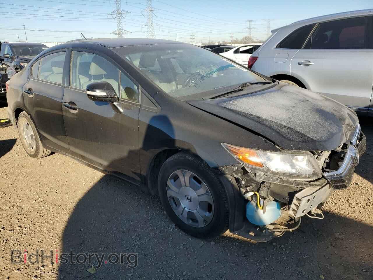 2012 HONDA CIVIC - VIN: JHMFB4F32CS009576 - Фото 4