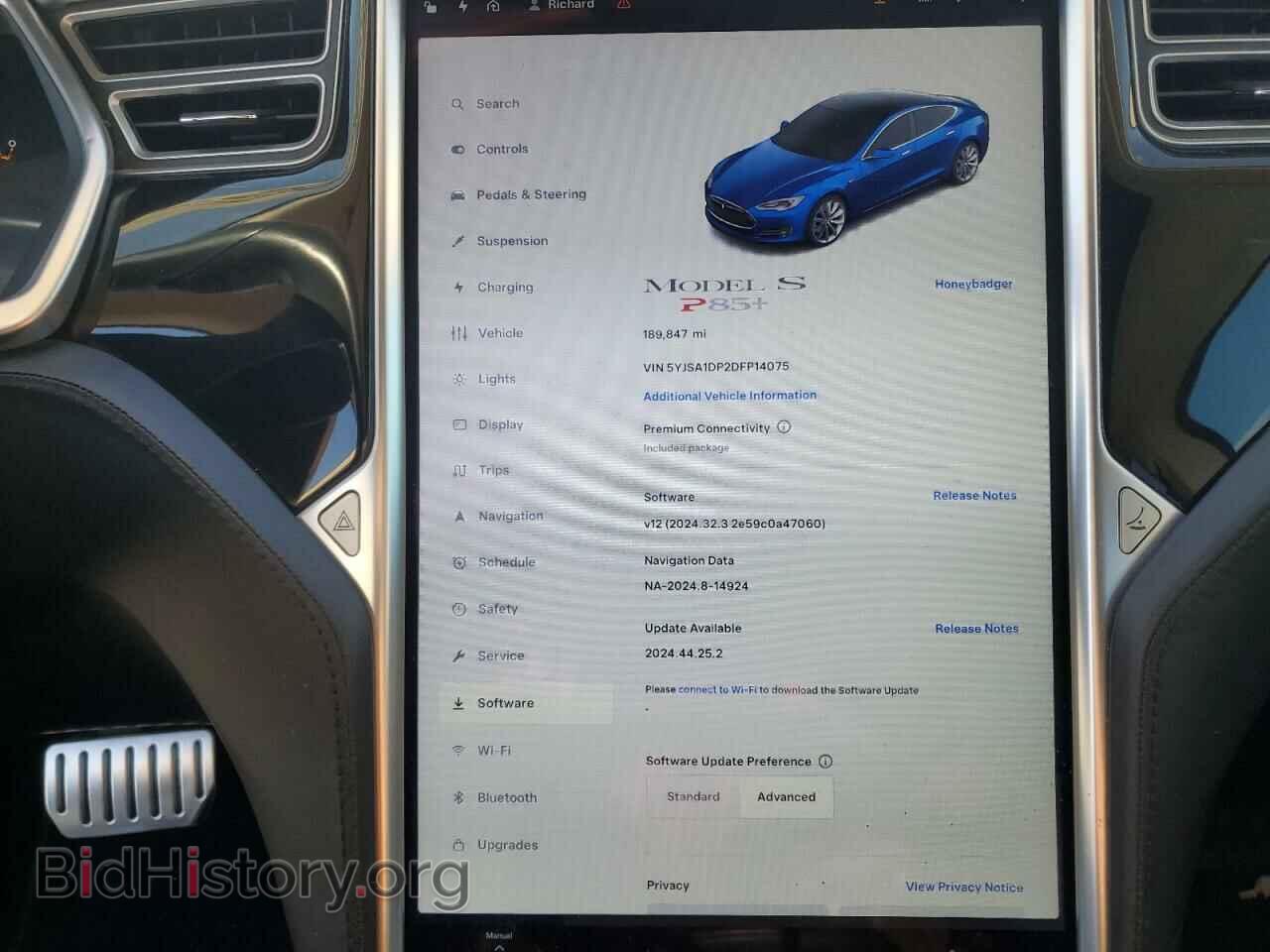 2013 TESLA MODEL S - VIN: 5YJSA1DP2DFP14075 - Photo 9